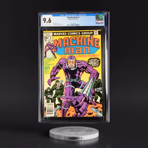 Machine Man #1 CGC 9.6 Off-white to White Pages (Marvel Comics, 4/78) - Universal