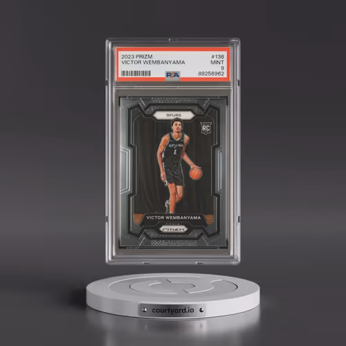2023 Panini Prizm #136 Victor Wembanyama (PSA 9 MINT)