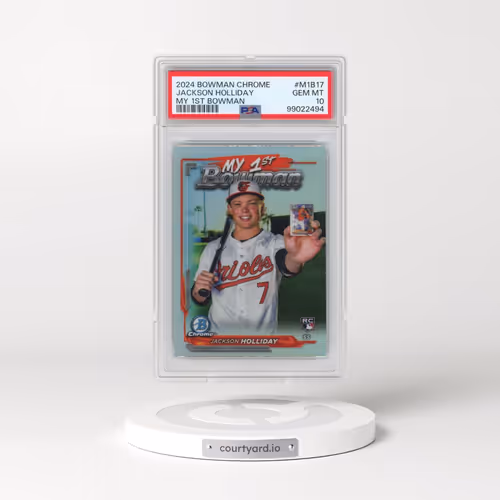 2024 Bowman Chrome My 1st Bowman #M1B17 Jackson Holliday (PSA 10 GEM MINT)