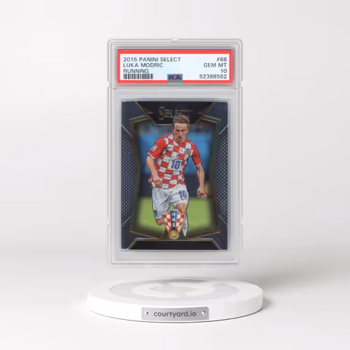 2015 Panini Select #68 Luka Modric - Running (PSA 10 GEM MINT)