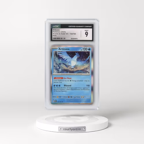2023 Scarlet & Violet 151 - MEW EN #144/165 Articuno - Holo (CGC 9 MINT)