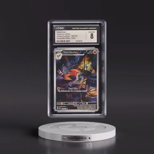 2023 Paldea Evolved - PAL EN #199/193 Fletchinder - Illustration Rare Holo (CGC 8 NM-MT)