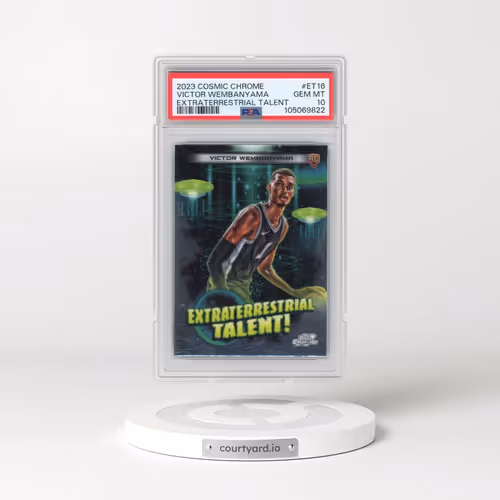 2023 Topps Cosmic Chrome Extraterrestrial Talent #ET16 Victor Wembanyama (PSA 10 GEM MINT)