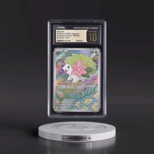 2025 Pokémon Sv9a-Heat Wave Arena #066 Shaymin - Art Rare (CGC 10 PRISTINE)
