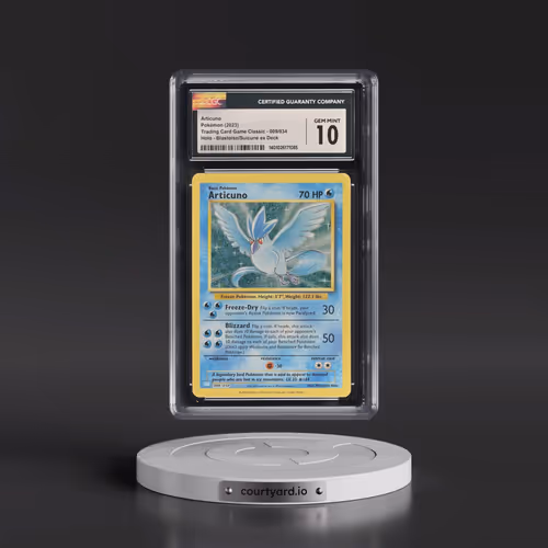 2023 Trading Card Game Classic - CLV, CLC, CLB #009/034 Articuno - Blastoise & Suicune ex Deck -