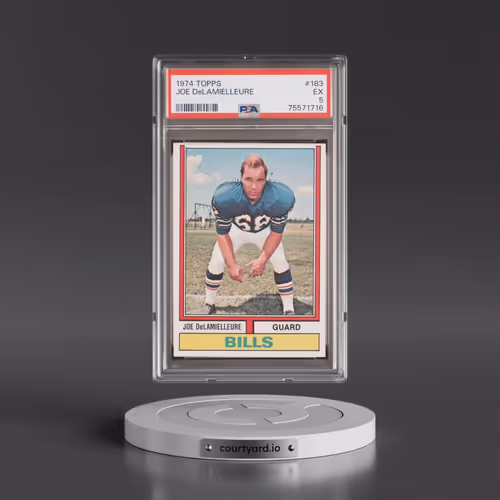 1974 Topps #183 Joe DeLamielleure (PSA 5 EX)