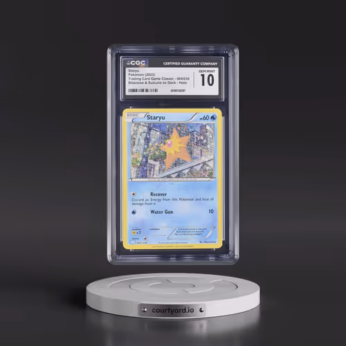 2023 Trading Card Game Classic - CLV, CLC, CLB #004/034 Staryu - Blastoise & Suicune ex Deck - C