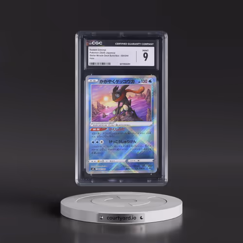 2024 Stellar Miracle Deck Build Box - SVK #004/044 Radiant Greninja - Holo (CGC 9 MINT)