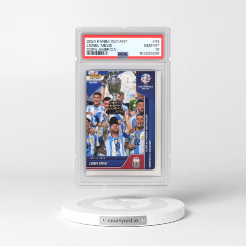 2024 Panini Instant Conmebol Copa America 2024 #43 Lionel Messi (PSA 10 GEM MINT)