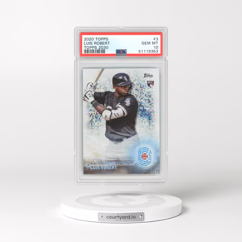 2020 Topps Topps 2030 #3 Luis Robert (PSA 10 GEM MINT)