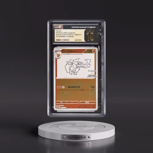 2022 Scarlet & Violet Promos #065/SV-P Flareon - Reverse Holo YU NAGABA x Pokémon () (CGC 10 PRISTIN