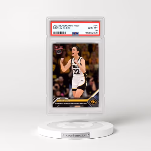 2023 Bowman U Now #74 Caitlin Clark (PSA 10 GEM MINT)