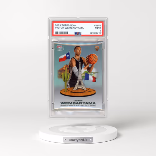 2023 Topps Now #VW4 Victor Wembanyama (PSA 9 MINT)