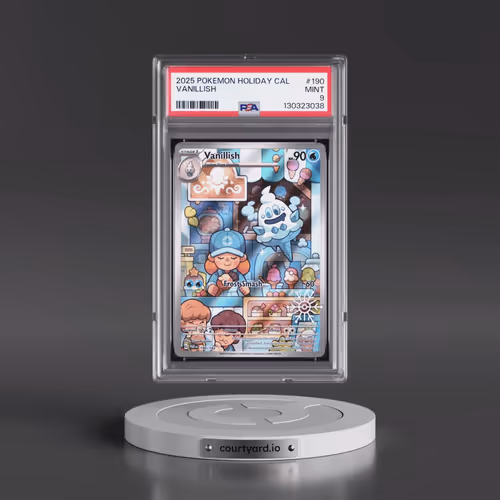 2025 Pokémon Holiday Calendar #190 Vanillish (PSA 9 MINT)