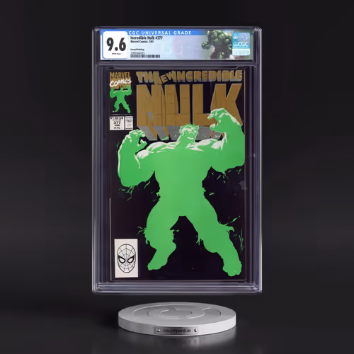 Incredible Hulk #377 CGC 9.6 White Pages (Marvel Comics, 1/91) - Universal Second Printing
