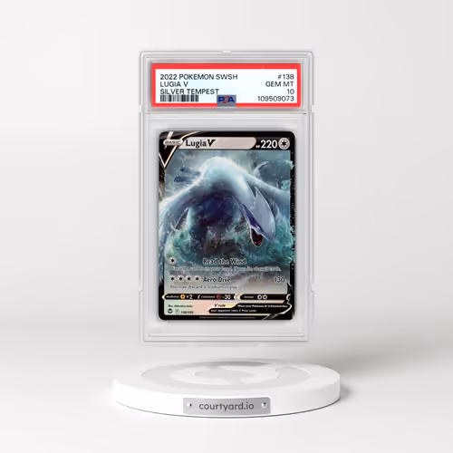 2022 Pokémon Sword & Shield Silver Tempest #138 Lugia V - Holo (PSA 10 GEM MINT)