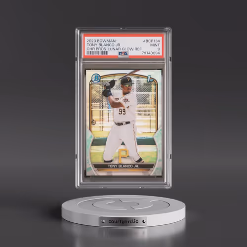 2023 Bowman Chrome Prospects #BCP134 Tony Blanco Jr. - Lunar Glow Refractor (PSA 9 MINT)