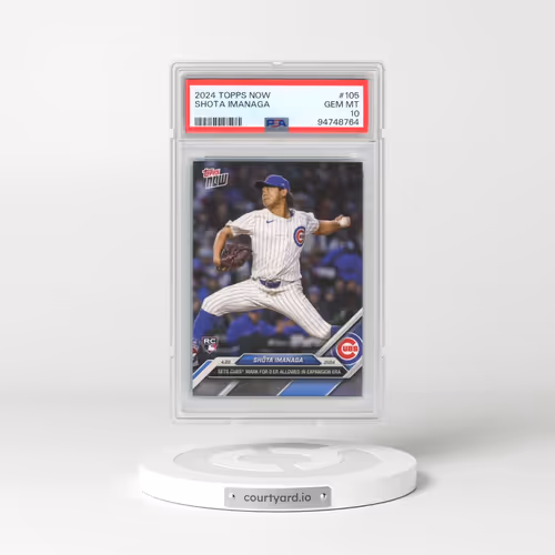 2024 Topps Now #105 Shota Imanaga (PSA 10 GEM MINT)