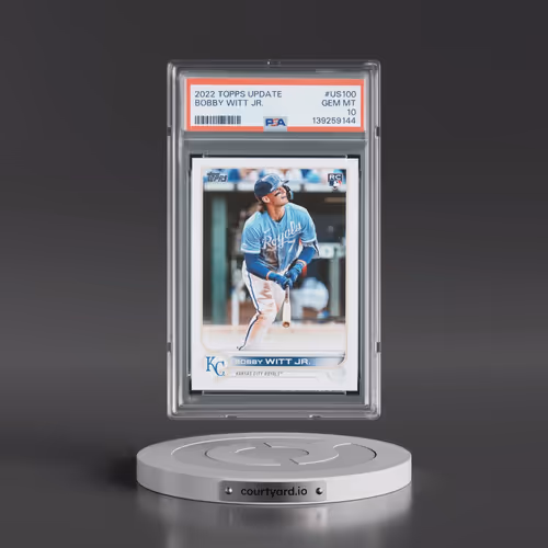 2022 Topps Update #US100 Bobby Witt Jr. (PSA 10 GEM MINT)