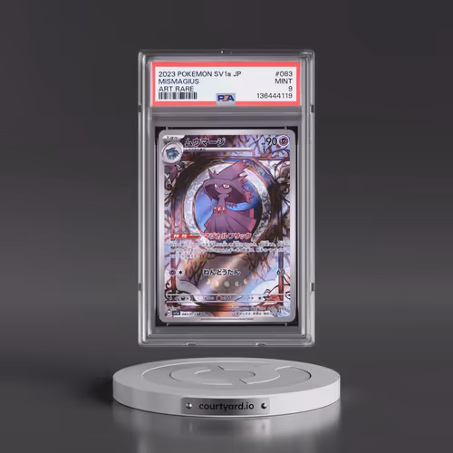 2023 Pokémon Sv1a-Triplet Beat #083 Mismagius - Art Rare (PSA 9 MINT)