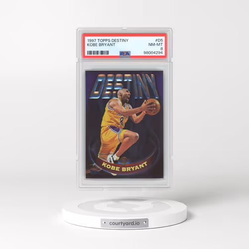 1997 Topps Destiny #D5 Kobe Bryant (PSA 8 NM-MT)