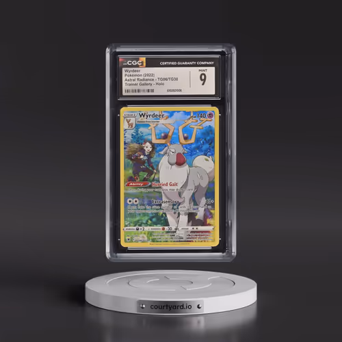 2022 Astral Radiance #TG06/TG30 Wyrdeer - Trainer Gallery Holo (CGC 9 MINT)