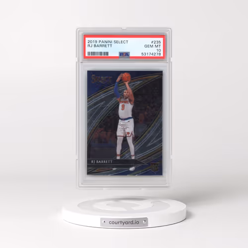2019 Panini Select #235 RJ Barrett (PSA 10 GEM MINT)