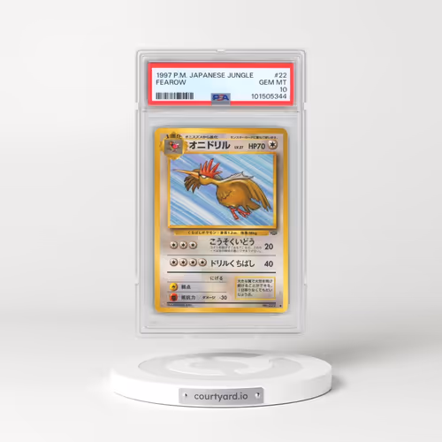 1997 Pokémon Jungle #22 Fearow (PSA 10 GEM MINT)