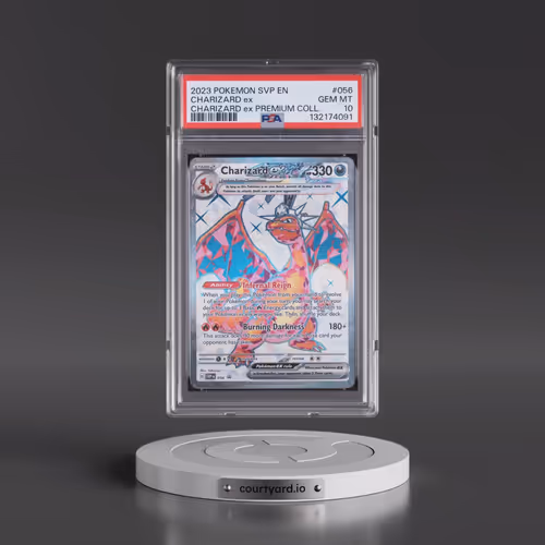 2023 Pokémon Svp EN-SV Black Star Promo #056 Charizard EX - Holo Charizard EX Premium Collection (PS
