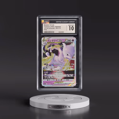 2022 VSTAR Universe #051/172 Mewtwo VSTAR - Holo (CGC 10 GEM MINT)