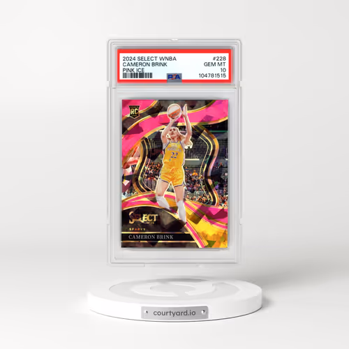 2024 Panini Select WNBA #228 Cameron Brink - Pink Ice (PSA 10 GEM MINT)