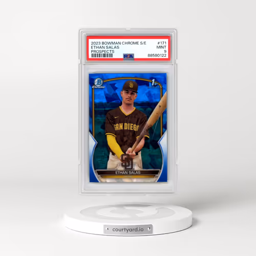 2023 Bowman Chrome Sapphire Edition Prospects #171 Ethan Salas (PSA 9 MINT)