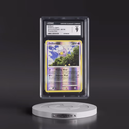 2007 Diamond & Pearl #46/130 Drifloon - Reverse Holo (CGC 9 MINT)
