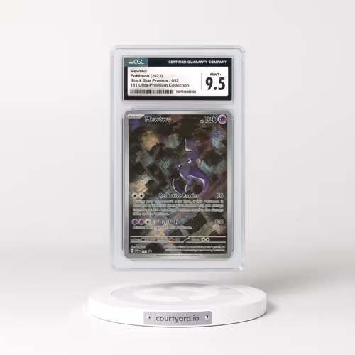 2023 Black Star Promos - Scarlet & Violet SVP EN #052 Mewtwo - 151 Ultra-Premium Collection (CGC 9.5 MINT+)