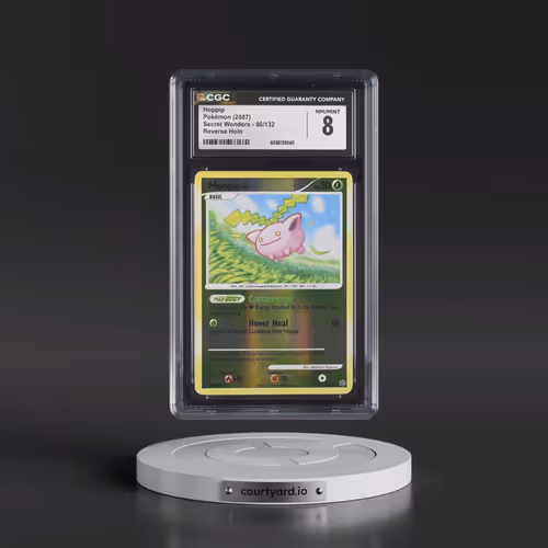 2007 Secret Wonders #90/132 Hoppip - Reverse Holo (CGC 8 NM-MT)