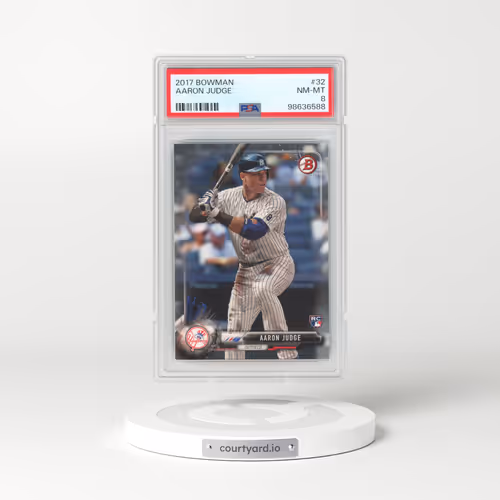 2017 Bowman #32 Aaron Judge (PSA 8 NM-MT)