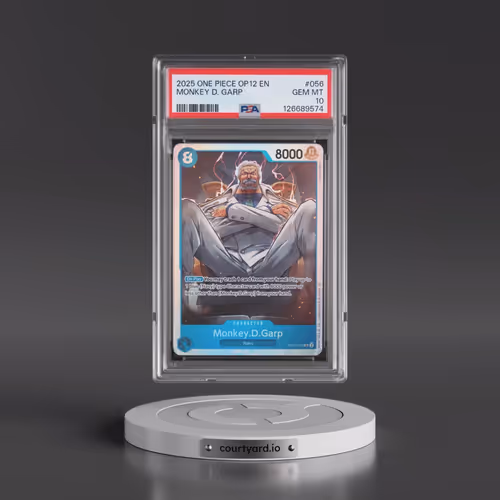 2025 One Piece OP12-Legacy of the Master #056 Monkey D. Garp (PSA 10 GEM MINT)