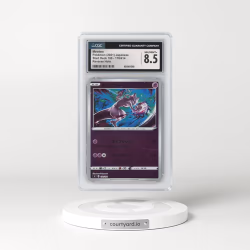 2021 Start Deck 100 #170/414 Mewtwo - Reverse Holo (CGC 8.5 NM-MT+)