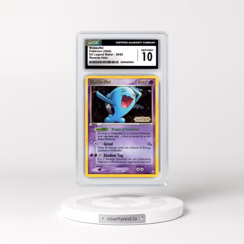 2006 EX Legend Maker #28 Wobbuffet - Holo (CGC 10 GEM MINT)