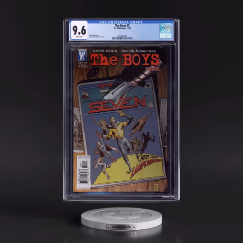 The Boys #3 CGC 9.6 White Pages (DC/Wildstorm, 11/06) - Universal