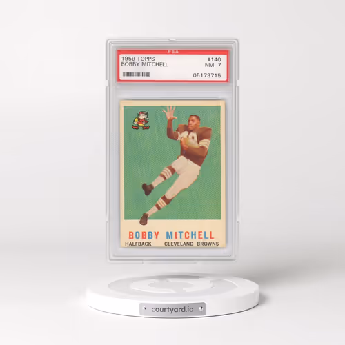 1959 Topps #140 Bobby Mitchell (PSA 7 NM)