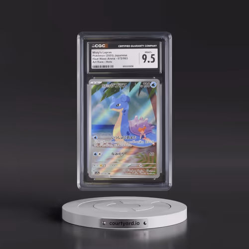 2025 Pokémon Sv9a-Heat Wave Arena #072 Misty's Lapras - Art Rare (CGC 9.5 MINT+)