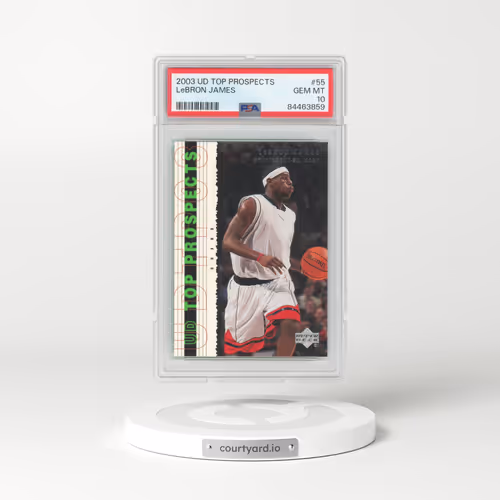 2003 Upper Deck Top Prospects #55 LeBron James (PSA 10 GEM MINT)
