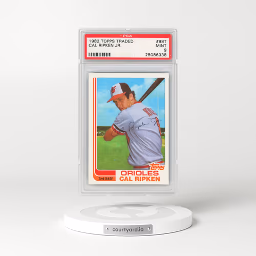 1982 Topps Traded #98T Cal Ripken Jr. (PSA 9 MINT)