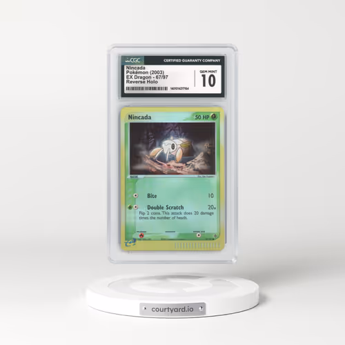 2003 EX Dragon #67 Nincada - Holo e-Card Symbol (CGC 10 GEM MINT)