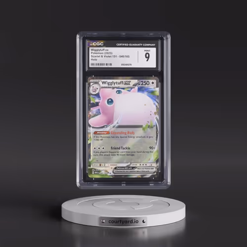 2023 Scarlet & Violet 151 - MEW EN #040/165 Wigglytuff ex - Holo (CGC 9 MINT)