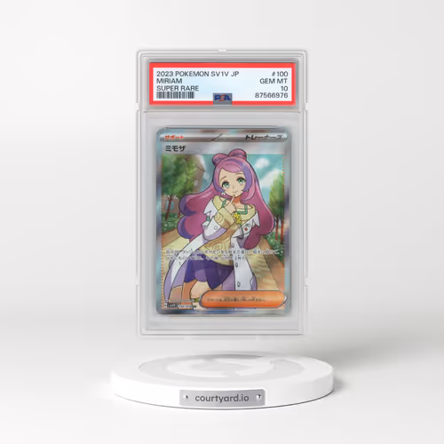 2023 Pokémon Sv1v-Violet EX #100 Miriam - Super Rare (PSA 10 GEM MINT)
