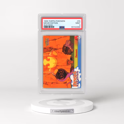 1999 Topps Pokémon the Movie Edt #55 Movie Edition - Success (PSA 9 MINT)