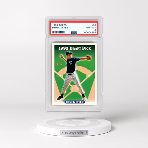 1993 Topps #98 Derek Jeter (PSA 8 NM-MT)