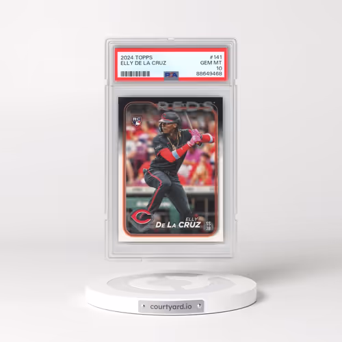 2024 Topps #141 Elly de La Cruz (PSA 10 GEM MINT)